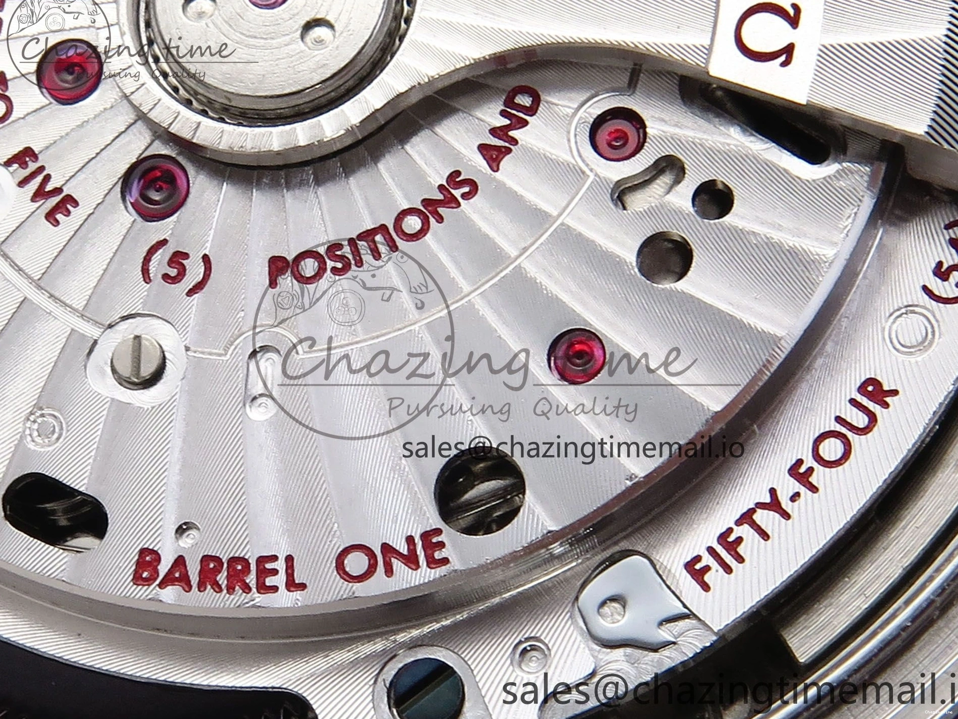 0306 Seamaster 300m Chrono SS YG OMF 1:1 Best Edition Blue Dial on SS YG Bracelet A Seasonal 7691